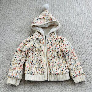 Hanna Andersson gnome hood sweater jacket